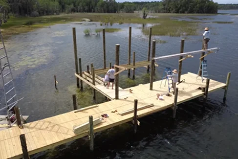 Custom dock project