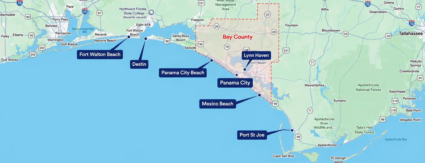 Coverage map placeholder